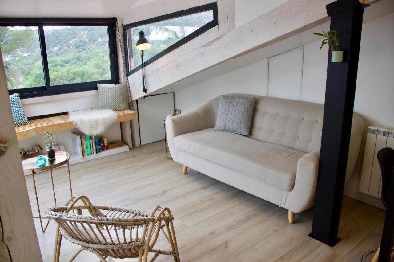 Appartement Sur Les Toits, Tres Jolie Vue Provence Greoux-les-Bains ภายนอก รูปภาพ