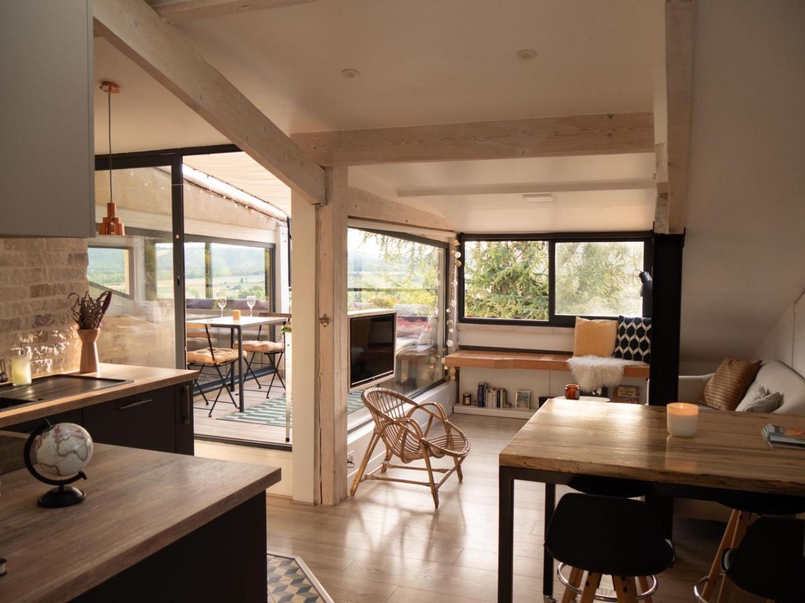 Appartement Sur Les Toits, Tres Jolie Vue Provence Greoux-les-Bains ภายนอก รูปภาพ
